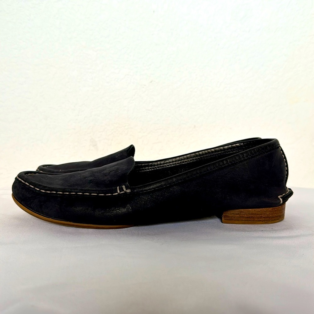 Leather flats by Ferragamo